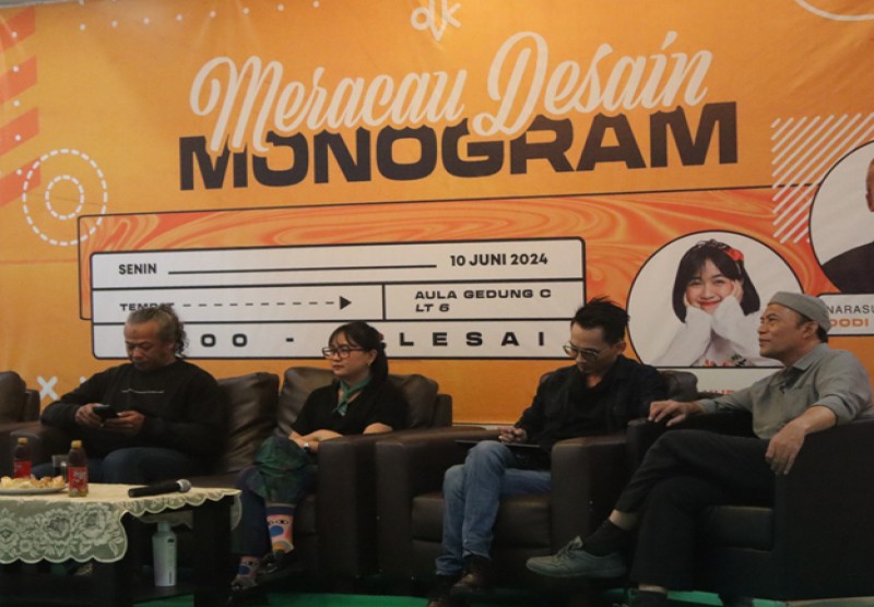 Himpunan Mahasiswa DKV FIKOM Universitas Persada Indonesia Y.A.I Sukses Menyelenggarakan Seminar dan Workshop "Meracau Desain