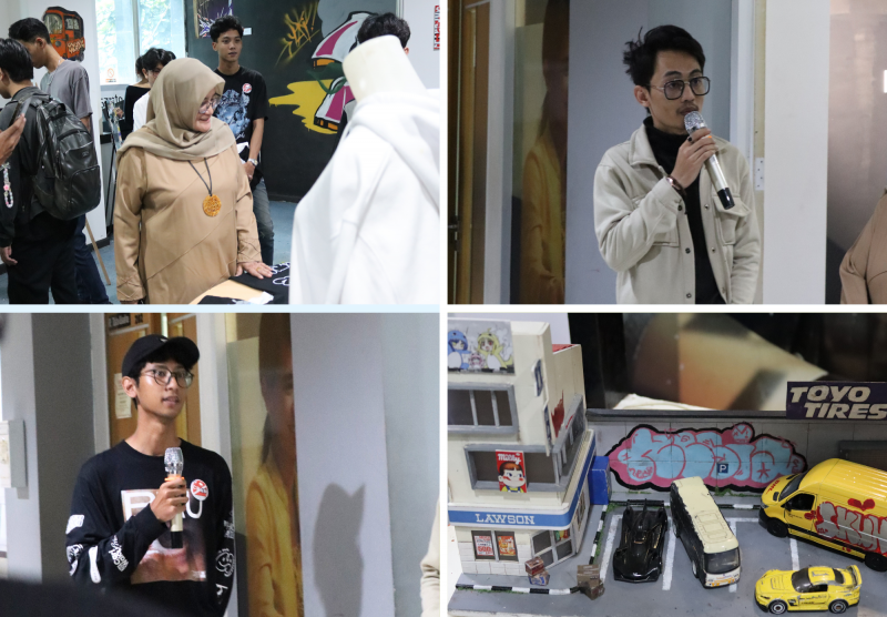 Mahasiswa DKV Universitas Persada Indonesia Y.A.I Hadirkan NgabubuArt “Beyond the Wall”, Pameran Graffiti dan Eksperimen Tipo