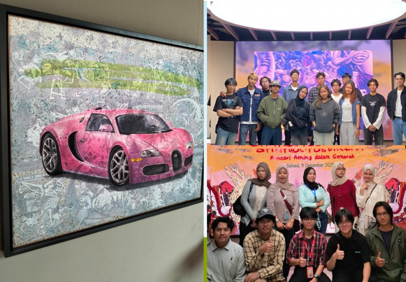 Mahasiswa DKV UPI Y.A.I Hadiri Pameran Seni Bentara Budaya “Spiritualitas Urban: Mencari Hening dalam Gemuruh”