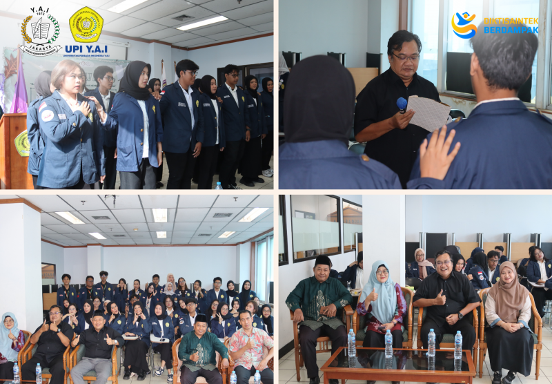 Pelantikan Pengurus BEM dan BPM Fakultas Psikologi UPI Y.A.I Periode 2026–2027: Menyiapkan Pemimpin Mahasiswa yang Berintegri