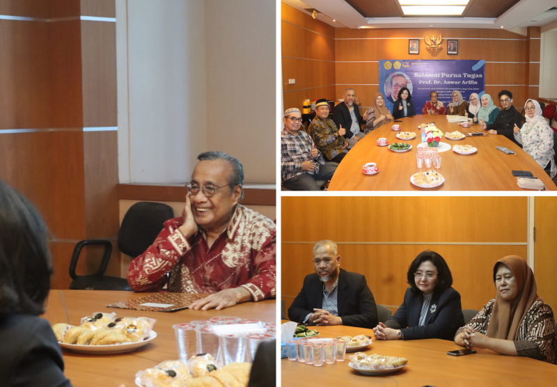 Penghargaan Pengabdian Prof. Dr. Anwar Arifin melalui Purna Tugas di Universitas Persada IndonesiaY.A.I