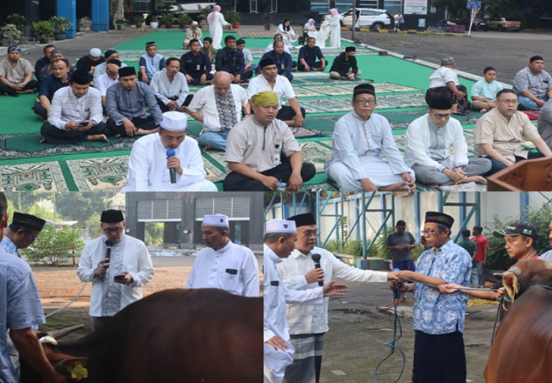 Penyelenggaraan Sholat Idul Adha dan Penyembelihan Hewan Qurban di LPT Y.A.I