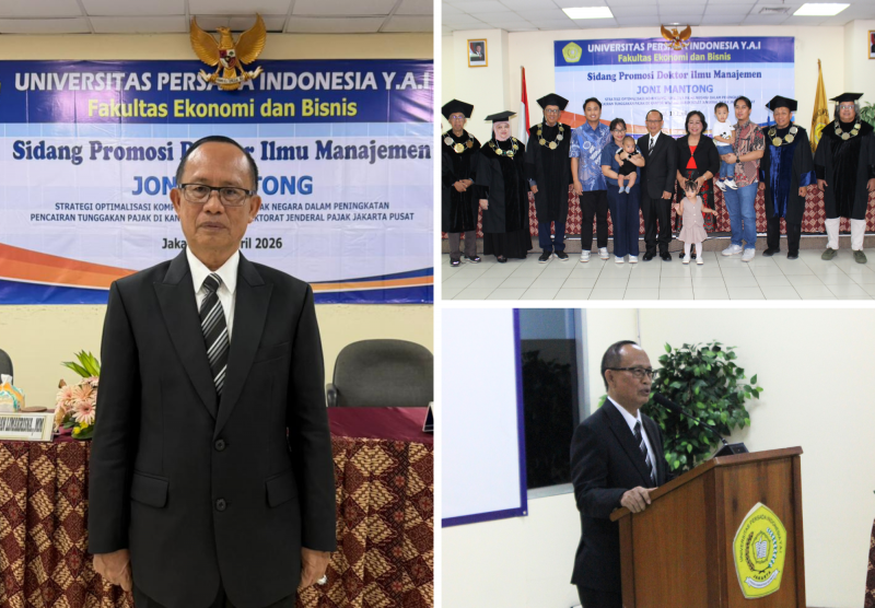 Sidang Doktoral Dr. Joni Mantong Bahas Strategi Optimalisasi Kompetensi Juru Sita Pajak Negara