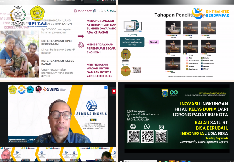 UPI Y.A.I Gelar Seminar Nasional INONUS 2026, Bahas Inovasi Hijau hingga Bisnis Berkelanjutan