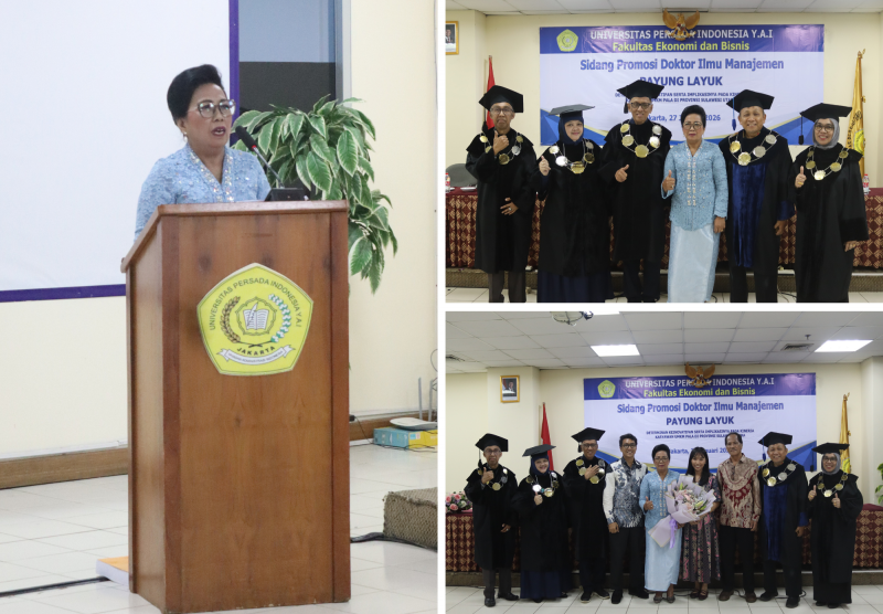 Dr. Ir. Payung Layuk Raih Gelar Doktor di Universitas Persada Indonesia Y.A.I dengan Riset Keinovatifan UMKM Pala di Sulawesi