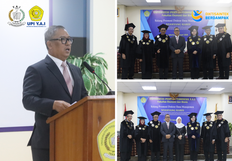 Wakil Gubernur Kepulauan Riau (Kepri) Nyanyang Haris Pratamura: Pengalaman Belajar di UPI Y.A.I Membantu Pengembangan Akademi