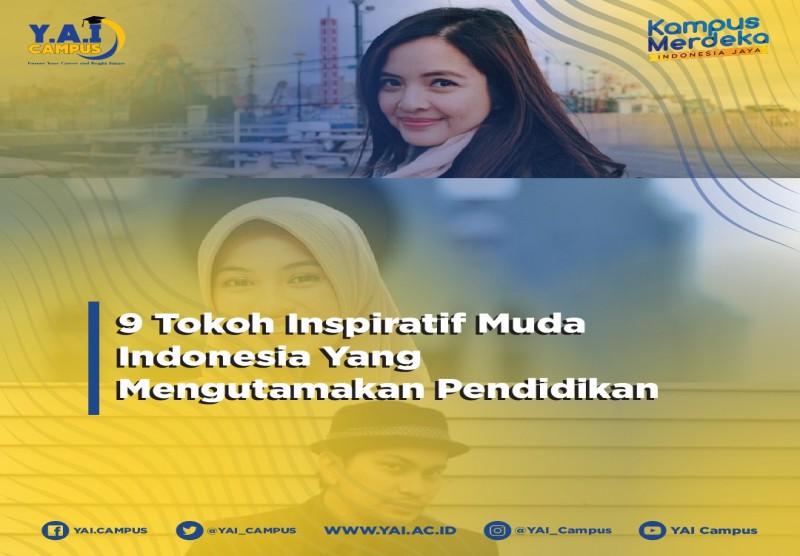 9 Tokoh Inspiratif Muda Indonesia Yang Mengutamakan Pendidikan
