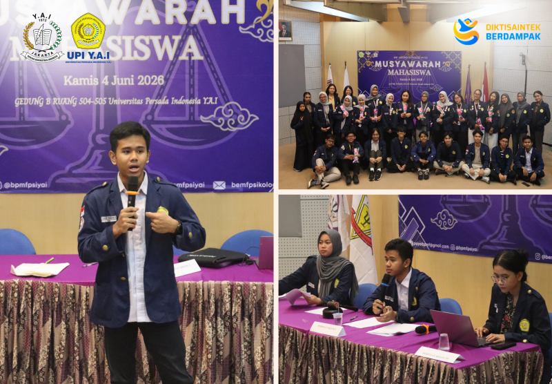Musyawarah Mahasiswa Fakultas Psikologi UPI Y.A.I 2026: Forum Evaluasi dan Regenerasi Kepemimpinan Mahasiswa