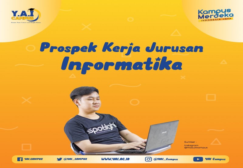 Prospek Kerja Jurusan Informatika Universitas Persada Indonesia Y.A.I
